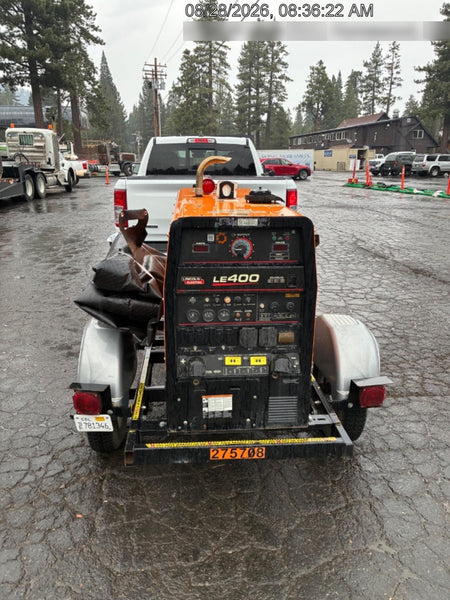 2022 Lincoln Electric LE400 Kubota V1505, Trlr, Cable Rack, Light Kit, ES Decals, T3