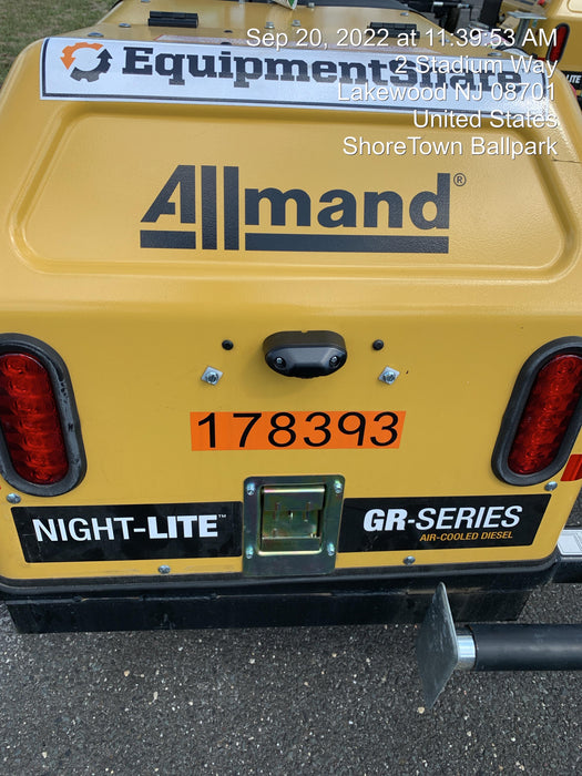 Allmand NLV3GR 3kW Light Plant - LED