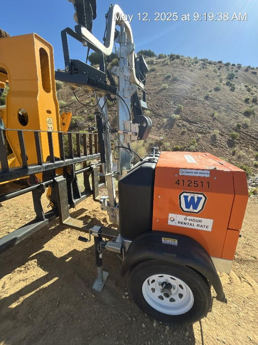 2024 Wanco WLTT-4MM4K Diesel, Deep Sea Controller, Shore Power Plug, Auto Start, (4) 350W LED Floodlights, 4kW Generator, 60 Gal Fuel Tank, 2" Ball, T3