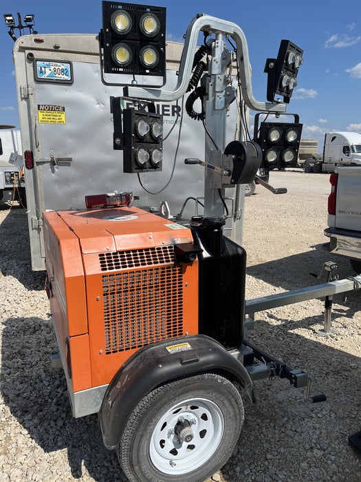 2024 Wanco WLTT-4MM4K Diesel, Deep Sea Controller, Shore Power Plug, Auto Start, (4) 350W LED Floodlights, 4kW Generator, 60 Gal Fuel Tank, 2" Ball, T3