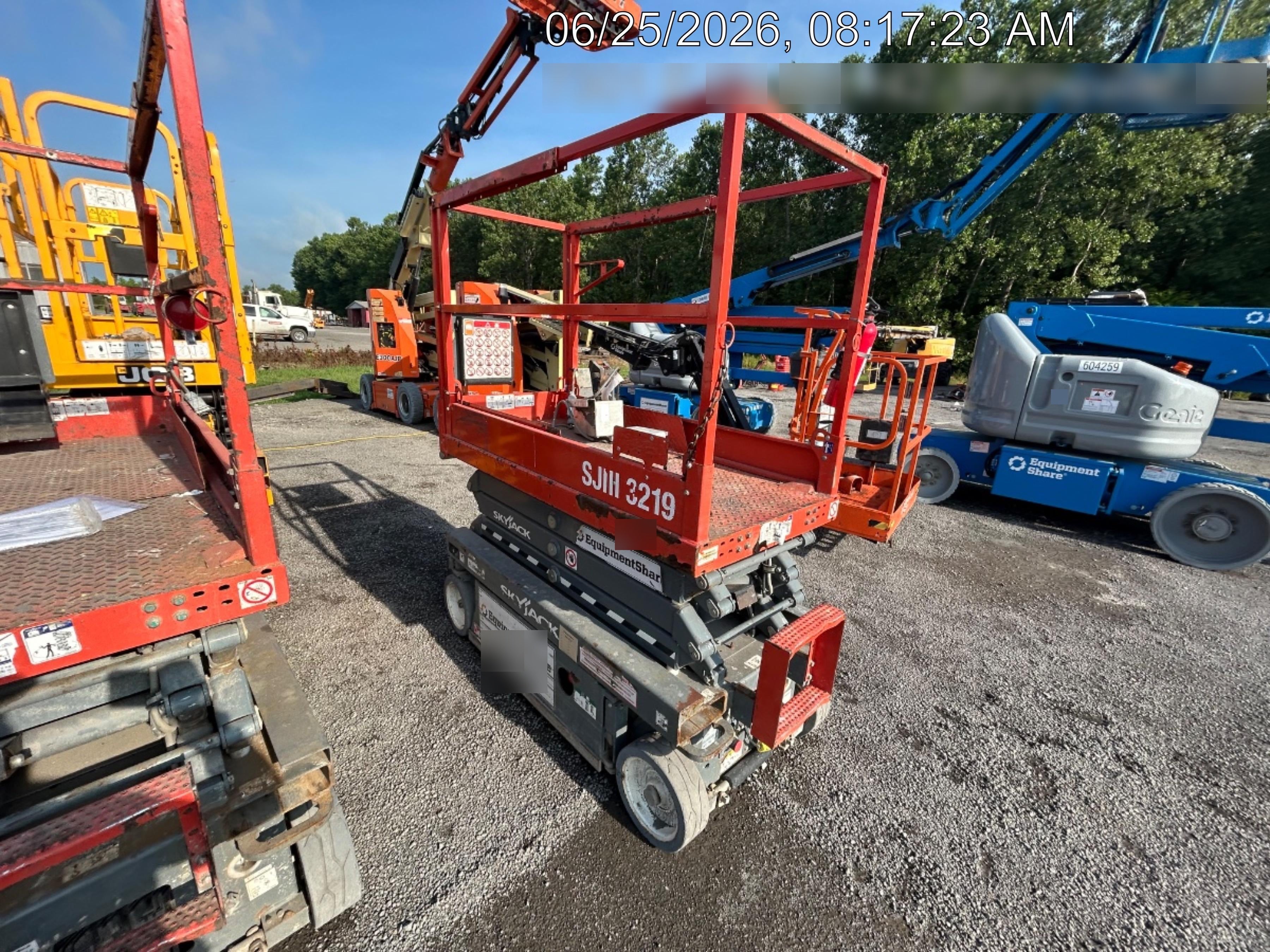 2019 Skyjack SJIII-3219 Standard Options, Trojan Batteries