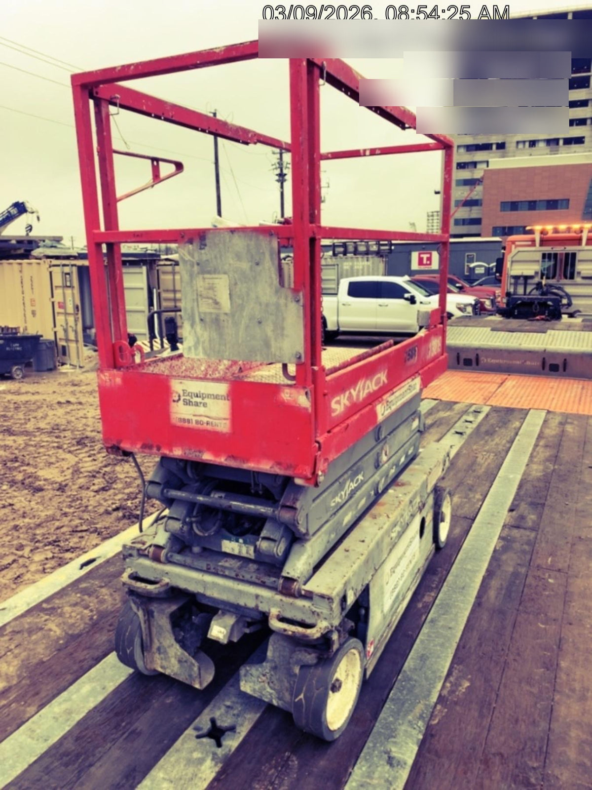2018 Skyjack SJIII-3219 Skyjack SJIII3219 Scissor Lift w/Trojan Batteries