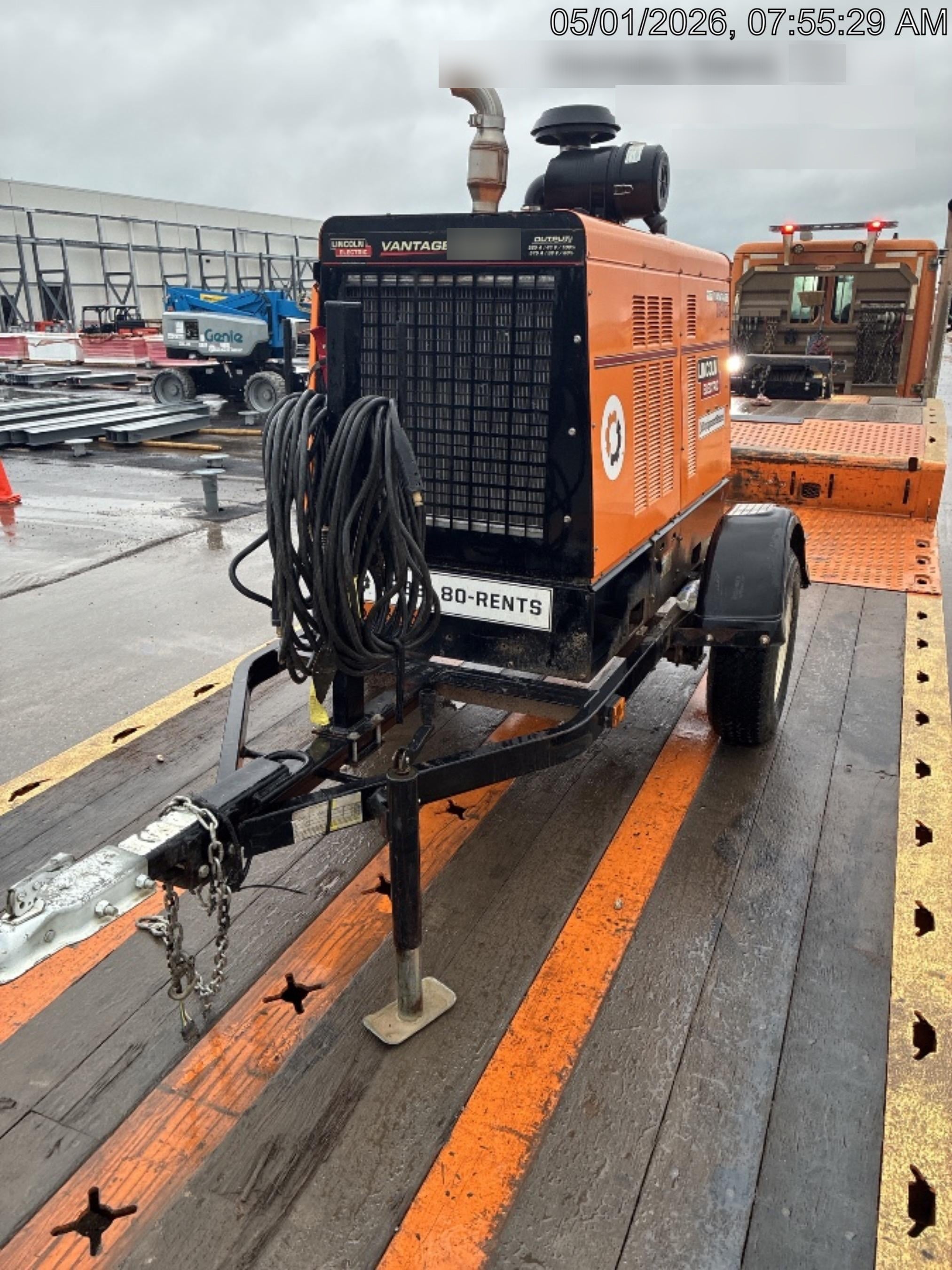 2022 Lincoln Electric Vantage 549X Crosslink Technology, Trailer Mounted, ES Decals, T3
