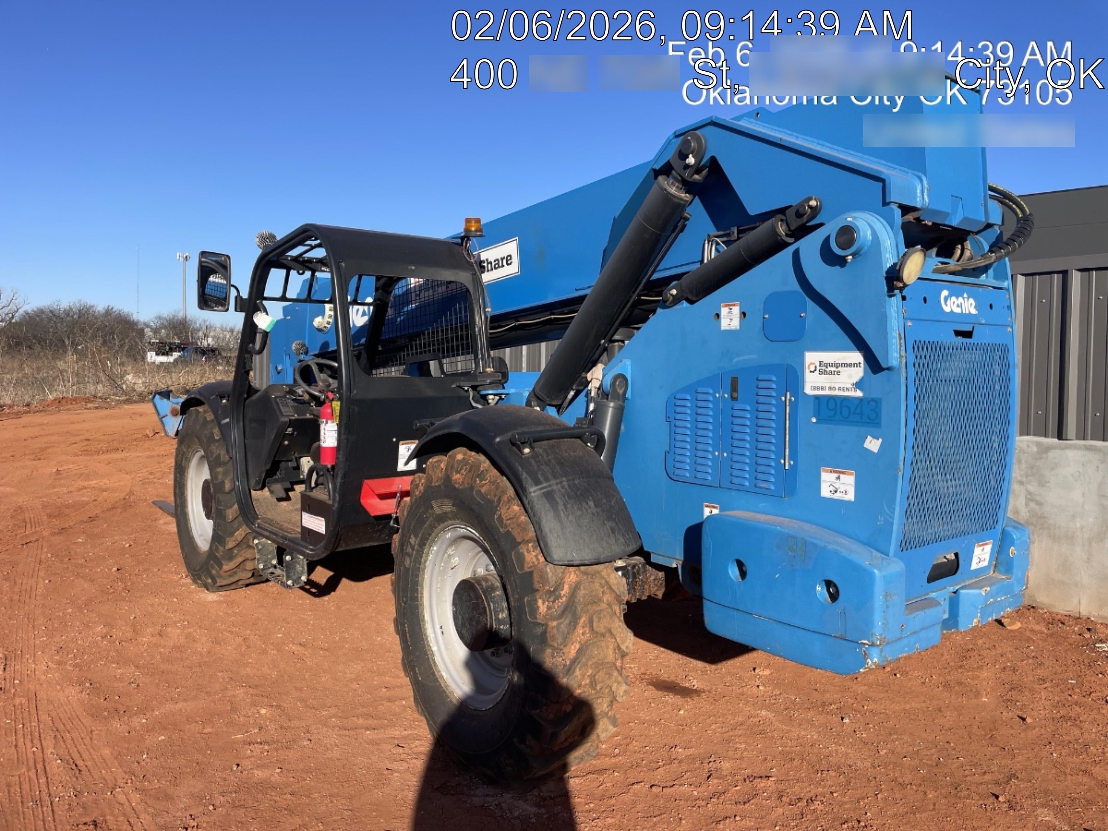 2018 GENIE GTH-1056