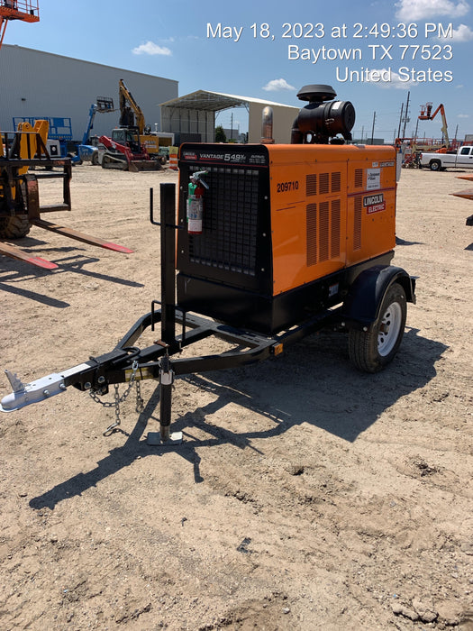 2022 Lincoln Electric Vantage 549X VANTAGE 549X READY-PAK 3