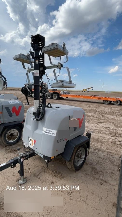2019 Wacker Neuson LTV6K-LED Standard LED Towable Light Tower w/None