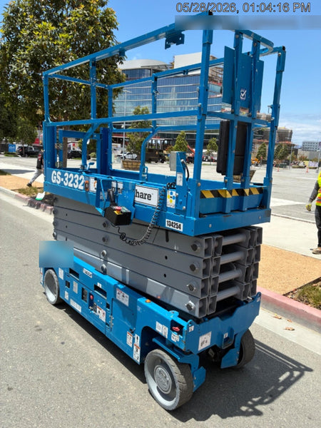 2021 Genie GS-3232 Electric Drive, NM Sld Tires, Bcn, EST