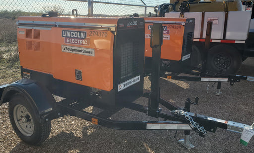 2022 Lincoln Electric LE400 Kubota V1505, Trlr, Cable Rack, Light Kit, ES Decals, T3