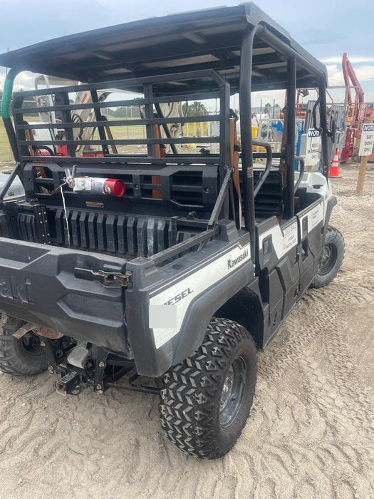 2022 Kawasaki Mule PRO-DXT Standard Options, Backup Alarm, Beacon, Plastic Hard Top, Poly Windshield, Horn Kit
