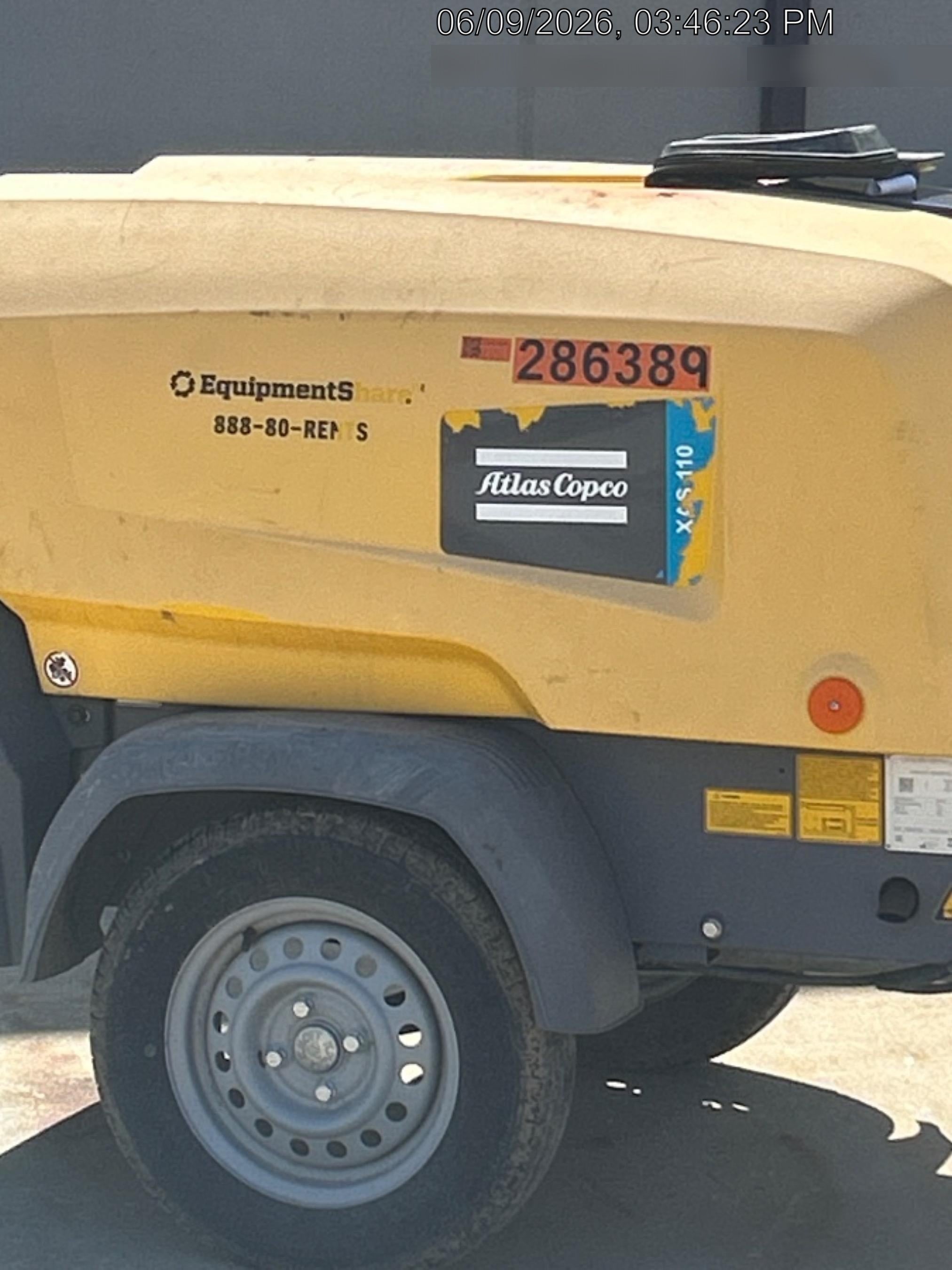 2022 ATLAS COPCO XAS 110