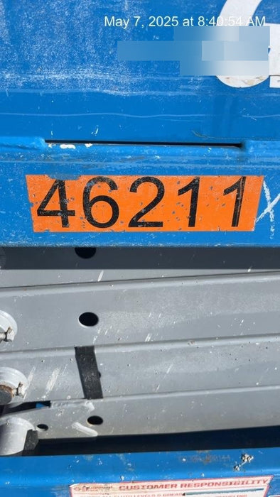 2019 Genie GS-1930 Fixed rails with chain Entry