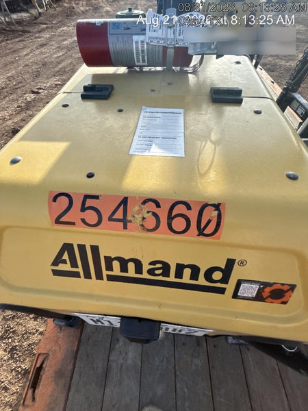 2022 Allmand NLV3GR (4) LED Light Fixture 350W, 23' Vertical Mast, 3kW Prime, Towable, ES Decals, T3