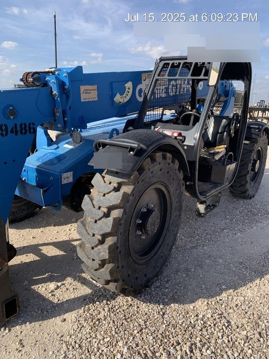 2018 Genie GTH-636 Genie GTH-636 w/Open ROPS, Work Lights, Solid Tires, RH Cab Mesh, Beacon, 48" Carriage and Forks