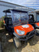 2022 Kubota RTV-X1140W-H Plastic Canopy, Windshield Acrylic Clear, LED Strobe Light, Wire Harness Kit, Back up Alarm