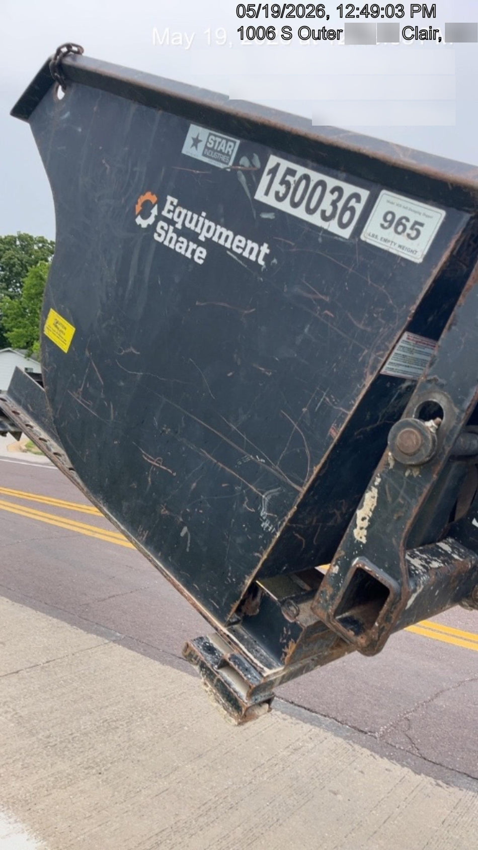 2021 STAR INDUSTRIES M-1820 - Self-Dump Hopper