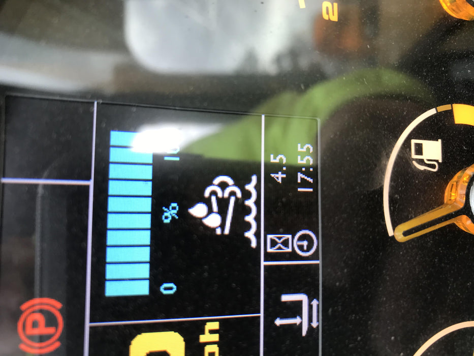 2019 JCB 512-56 Cab/Heat/Air, 109 HP, Solid Tires, STD Worklight, Beacon, Aux Hydraulics, Lifting Eye, Back up Alarm w/66" Carriage/60" Forks