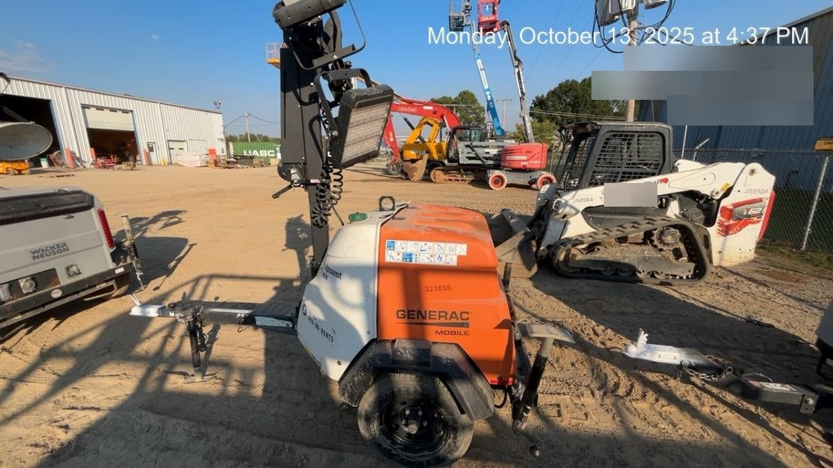 2023 Generac MLT2 Diesel, Flex Switch 120V Input, Powerzone Controller, (4) 320W LED Lights, 4kW Generator, 39.9 Gal Fuel Tank, 2" Ball, T3