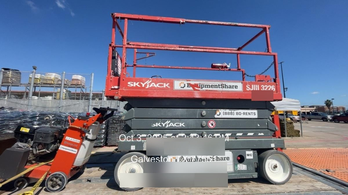 2019 Skyjack SJIII-3226 Standard Options