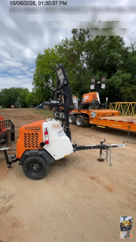 2024 Generac MLT6SKDS-STD4 ELEC WINCH Diesel, Electric Winch Mast, Powerzone Controller, (4) 320W LED Lights, 4kW Generator, 39.9 Gal Fuel Tank, 2" Ball, T3