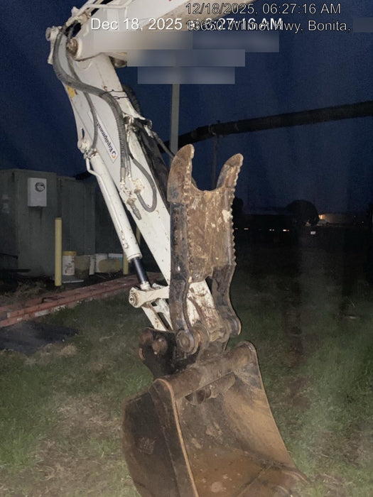 2019 Takeuchi TB290 Cab/Heat/AC Rubber tracks, Dozer blade, Travel alarm, Auxiliary hydraulics w/Manual QC, Hydraulic thumb, 18", 24", and 36" Buckets