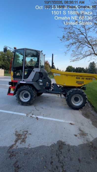 2025 WACKER NEUSON DV604 Cab Standard Tires