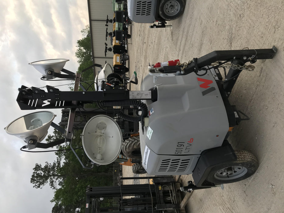 2019 Wacker Neuson LTV6L-MH Mobile Light Tower w/Fuel Level Sensor Installed