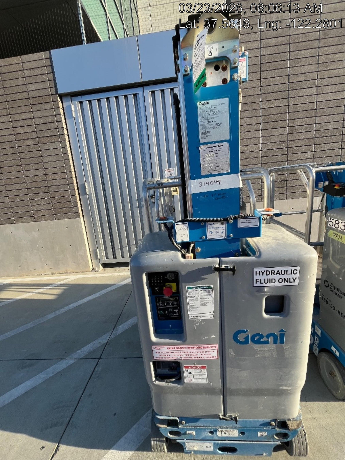 2019 GENIE GR-20