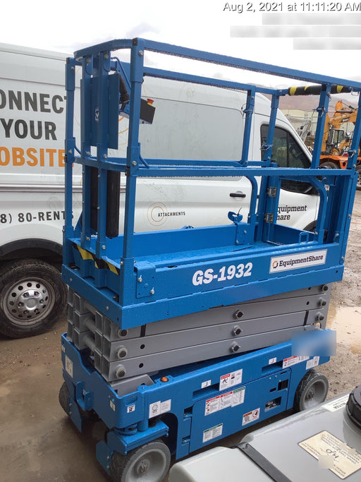 2021 Genie GS-1932 Electric Drive, Sld NM Tires, DBcns, EST