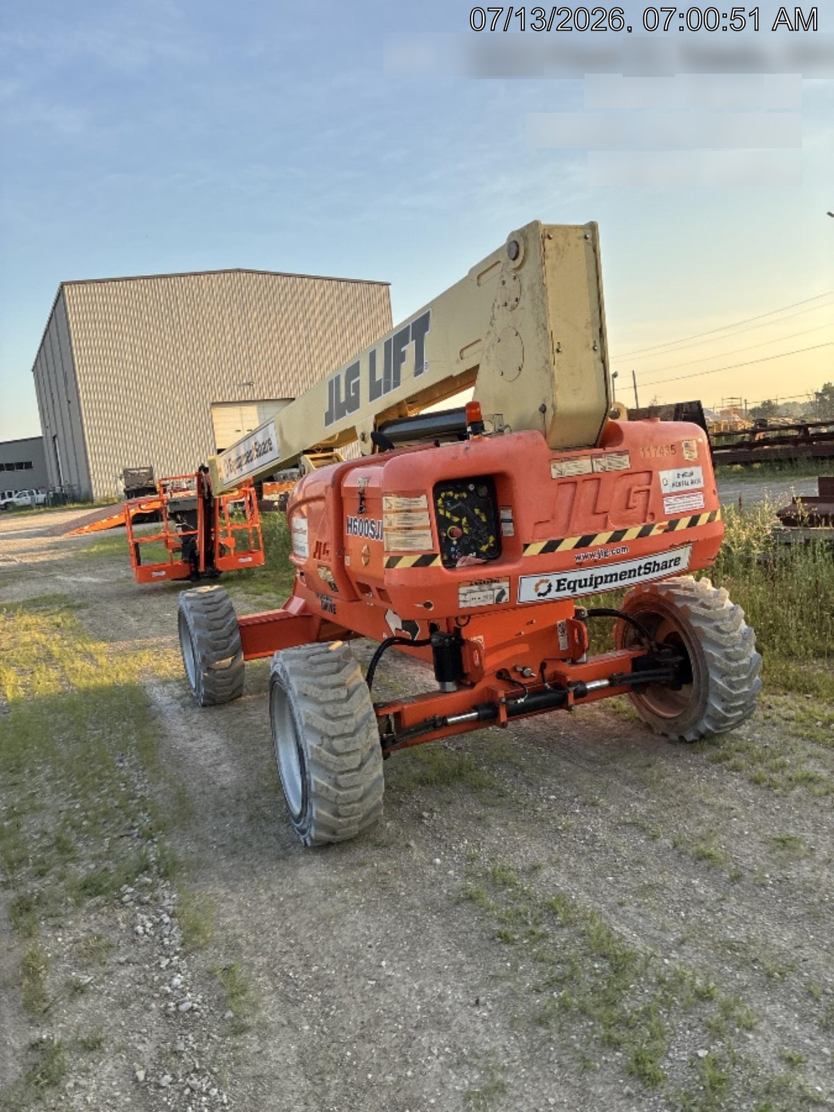 2021 JLG H600SJP