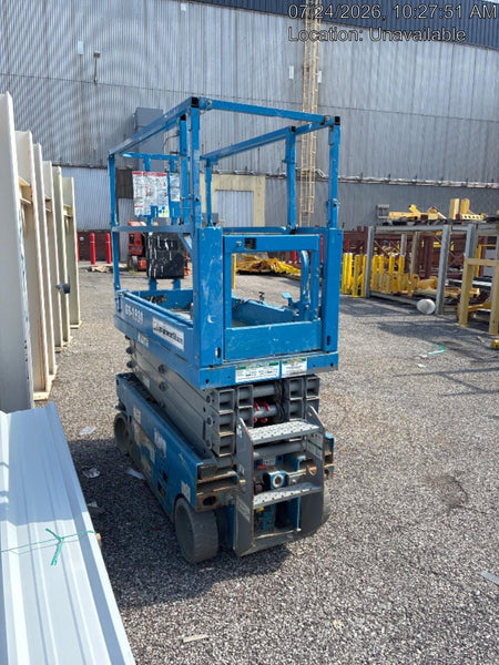 2020 Genie GS-1930 Solid Non Marking Tires, Beacon, Folding rails with half height swing gate, 800W Inverter