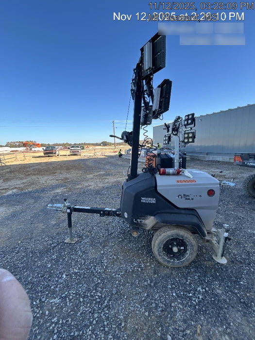 2024 Wacker Neuson LTT4 Diesel, Kohler KDW702, Deep Sea Controller, Auto Start, LED 320W, Bypass Outlet, T3