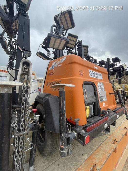 2023 Generac MLT2 Diesel, Flex Switch 120V Input, Powerzone Controller, (4) 320W LED Lights, 4kW Generator, 39.9 Gal Fuel Tank, 2" Ball, T3