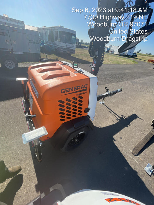 2023 Generac MLT2 Diesel, Flex Switch 120V Input, Powerzone Controller, (4) 320W LED Lights, 4kW Generator, 39.9 Gal Fuel Tank, 2" Ball, T3