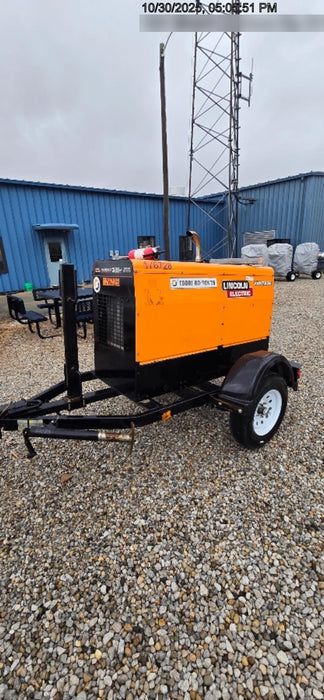 2021 Lincoln Electric Vantage 322 Vantage 322 Ready Pak 3 w/ Decals, ORANGE (includes trailer, cable rack, fender light kit) NO Telematics