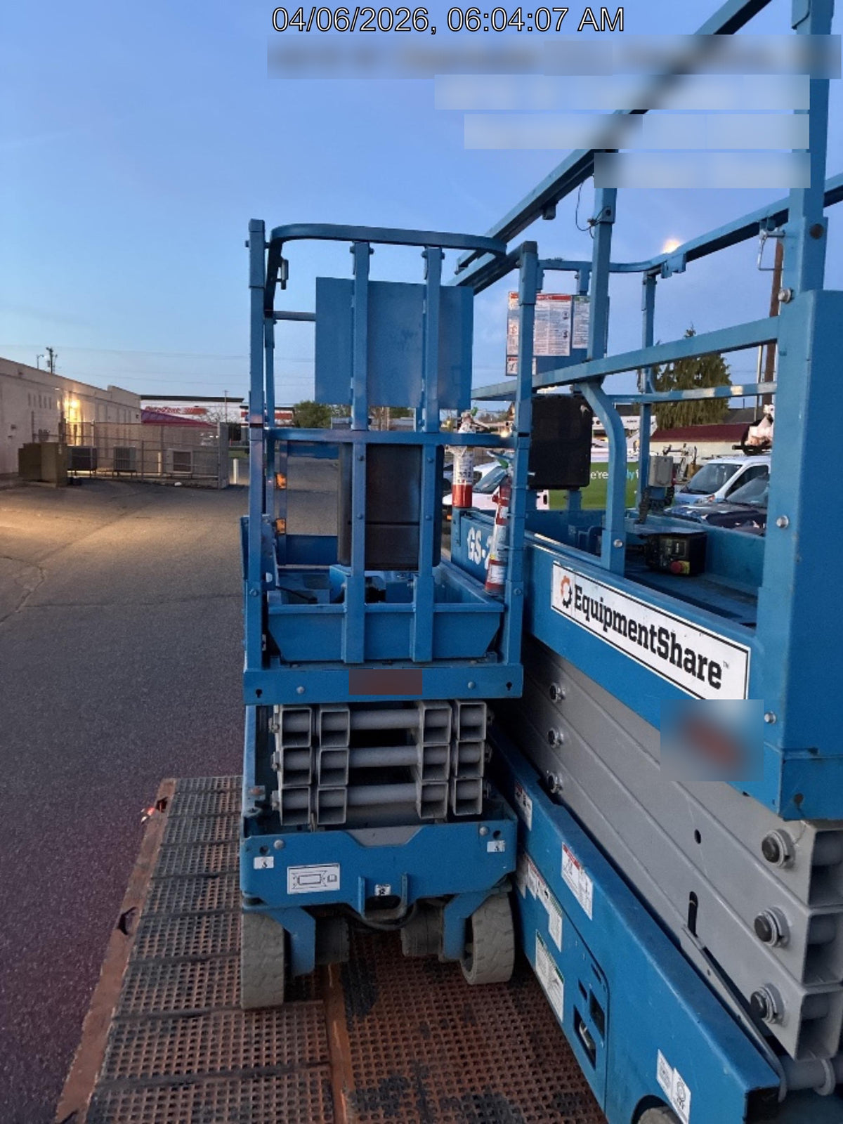 2020 Genie GS-1930 Solid Non Marking Tires, Beacon, Folding rails with half height swing gate, 800W Inverter