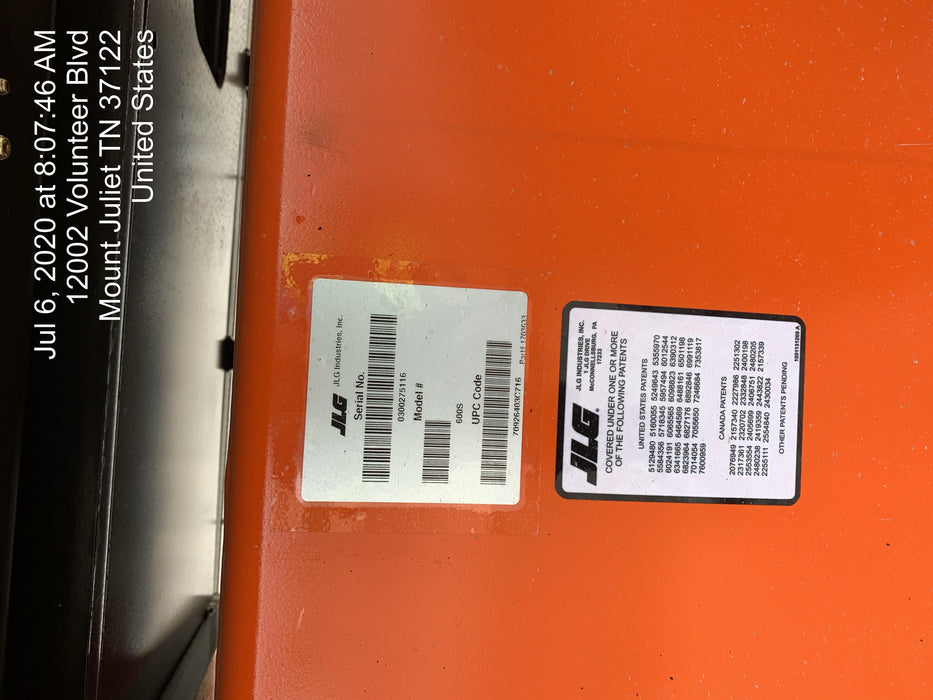 2020 JLG 600S