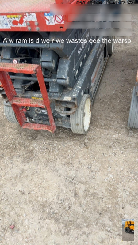 2018 Skyjack SJIII-3226 Skyjack SJIII3226 Scissor Lift w/Trojan Batteries