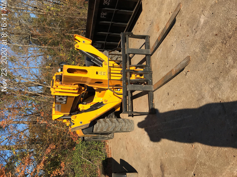 2020 JCB 510-56 Canopy, Solid Tires, Work Lights, Beacon, Aux Hydraulics, Back up Alarm, Lifting Eye, ES Decals