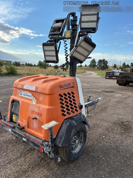 2023 Generac MLT2 Diesel, Flex Switch 120V Input, Powerzone Controller, 
(4) 320W LED Lights, 4kW Generator, 39.9 Gal Fuel Tank, 2" Ball, T3