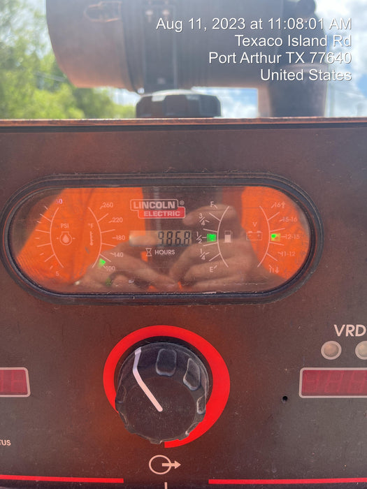 2021 Lincoln Electric Vantage 549X Ready Pak 3, ORANGE (includes trailer, cable rack, fender light kit)