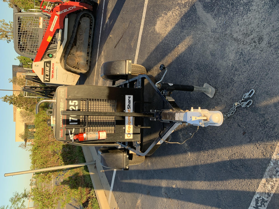 2018 Lincoln Electric Vantage 322 Lincoln Vantage 322 Welder Ready Pak 3 - Vantage 322, Trailer, Fender and light kit, Cable rack