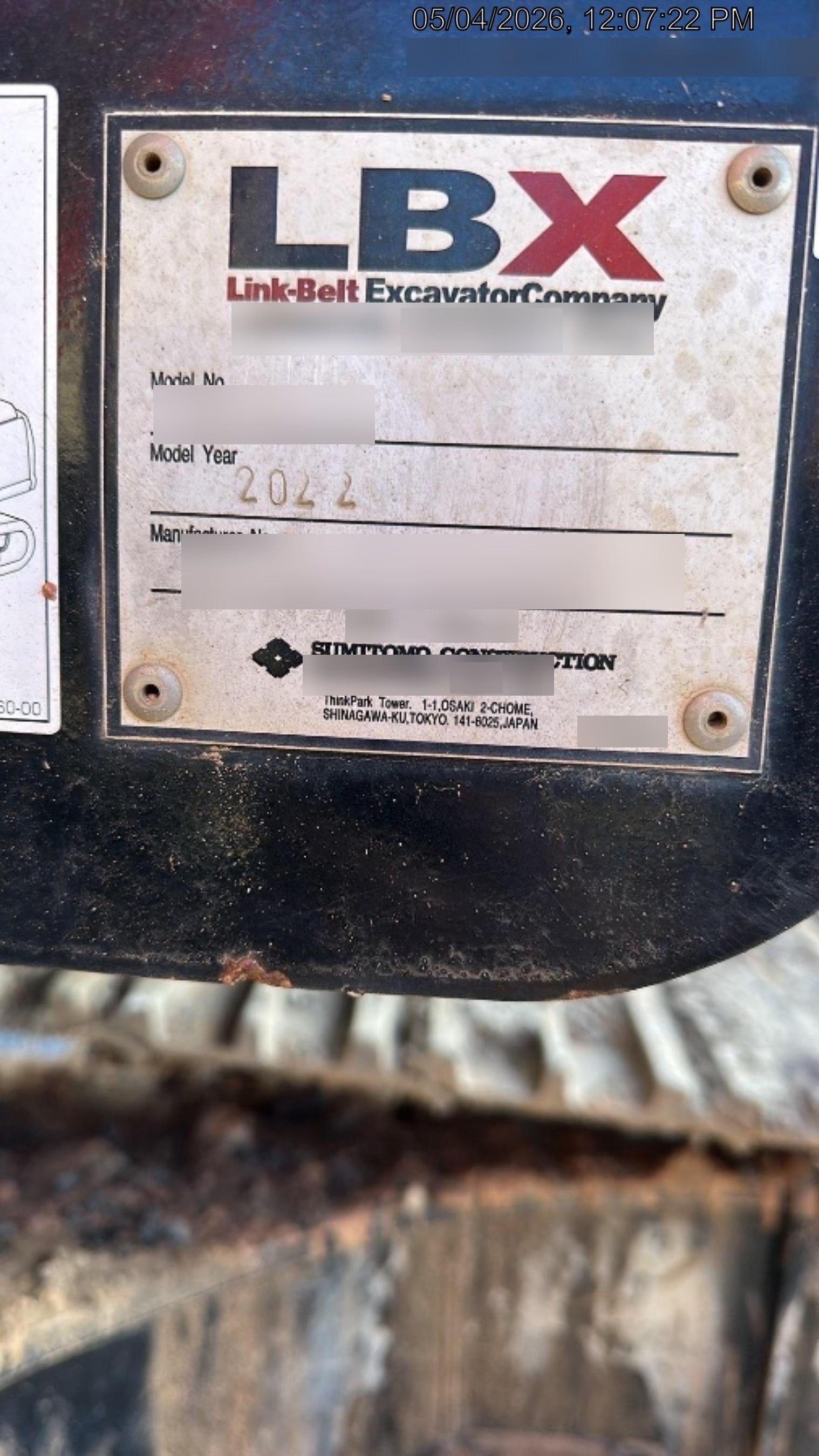 2021 LINK-BELT 210X4EX