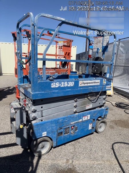 2020 Genie GS-1930 Fixed rails with chain entry gate - Pre A92.20, 800W Inverter