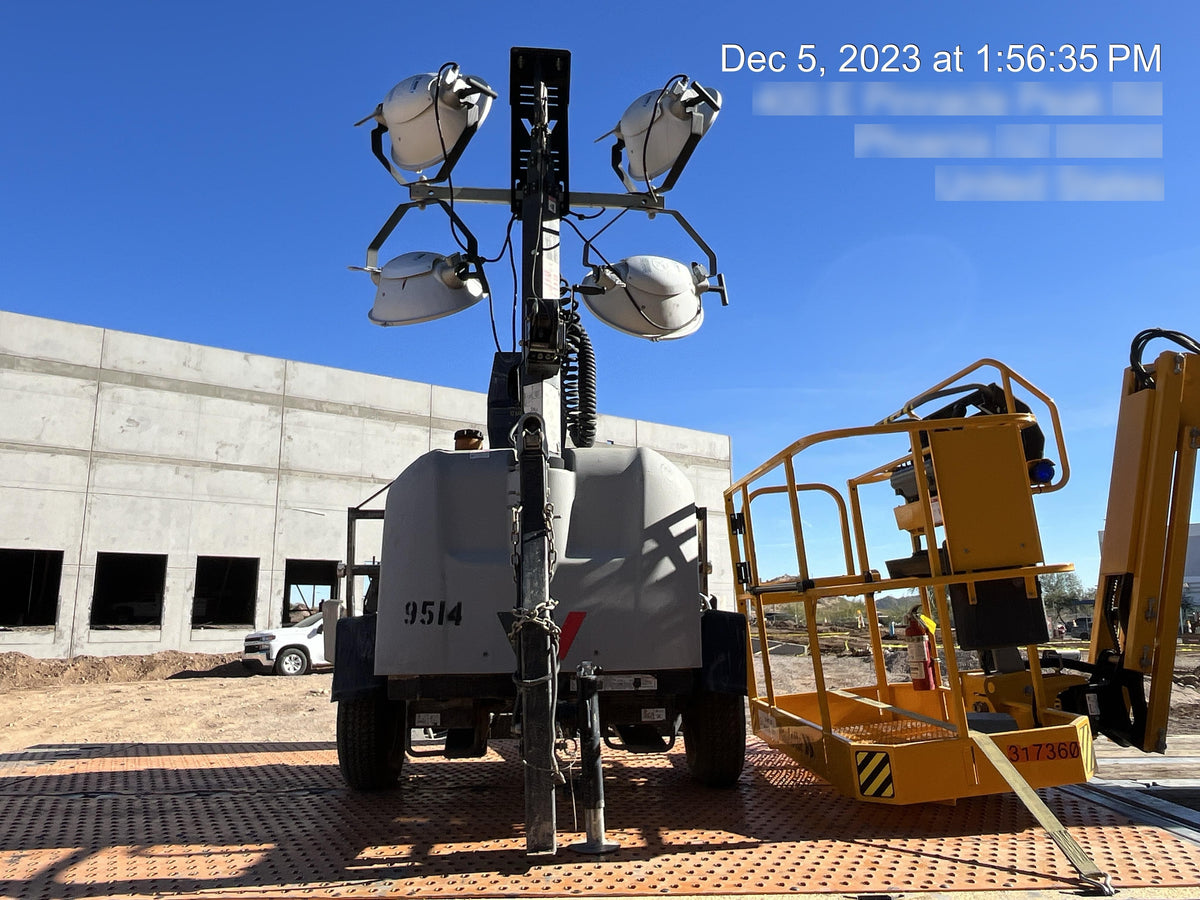 Wacker Neuson LTV6K-MH Wacker Neuson LTV6L Towable Light Tower - Kubota Engine