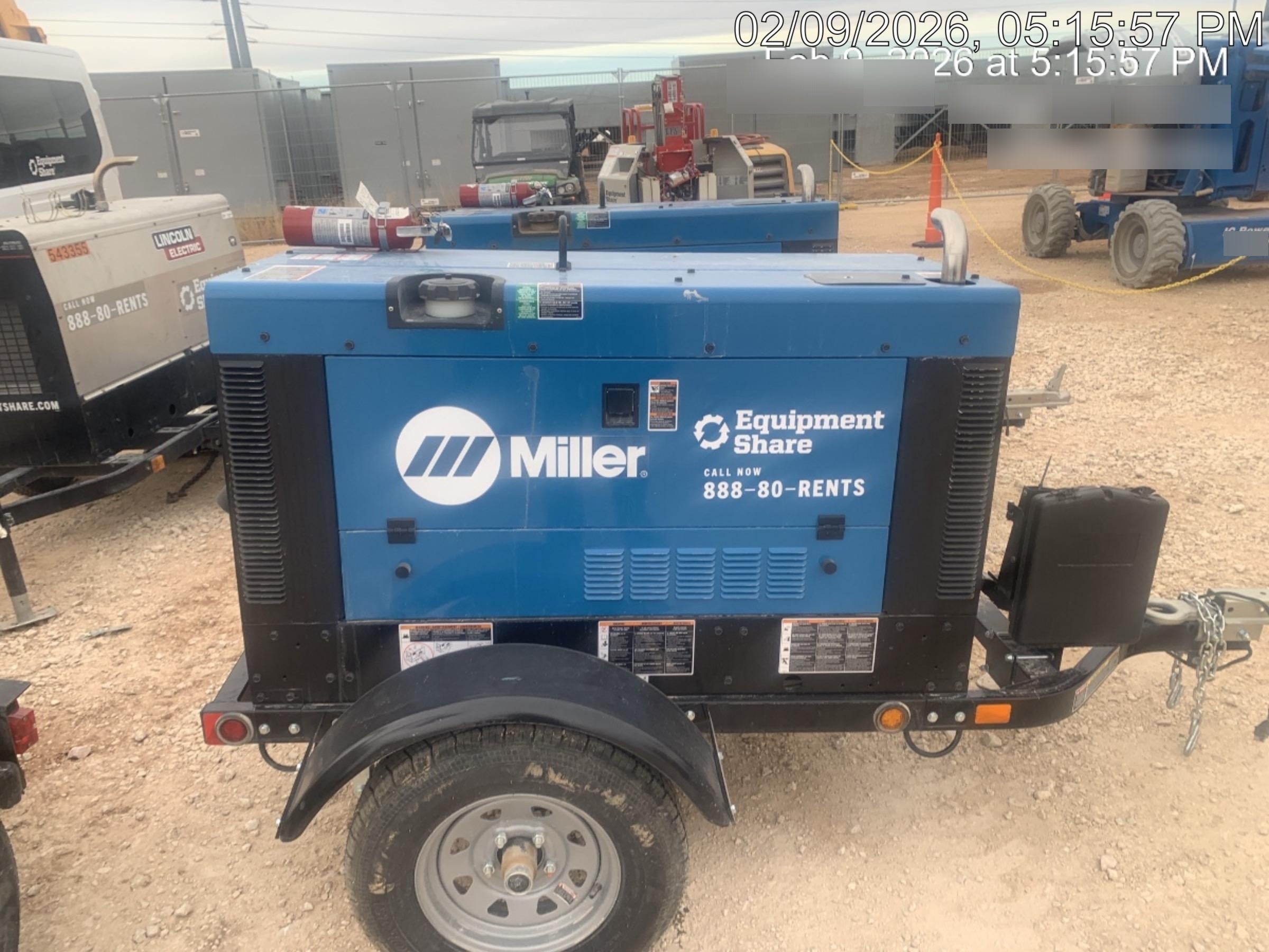2025 MILLER ELECTRIC BIG BLUE 400