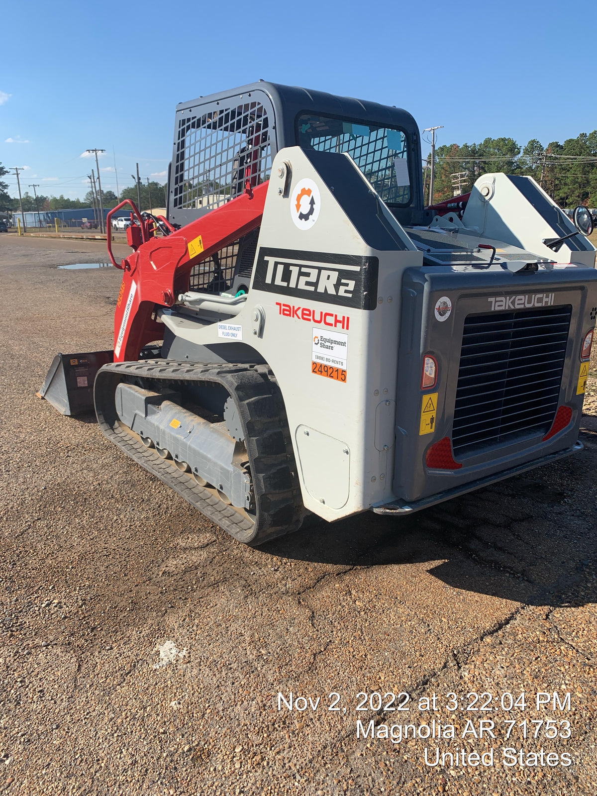 2022 TAKEUCHI TL12R2-R
