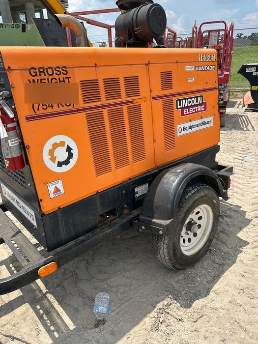 2021 Lincoln Electric Vantage 549X Ready Pak 3, ORANGE (includes trailer, cable rack, fender light kit)