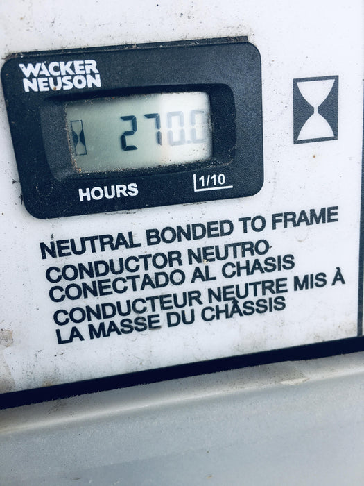 2019 Wacker Neuson LTV6L-MH Wacker Neuson LTV6L Mobile Light Tower w/Fuel Level Sensor Installed