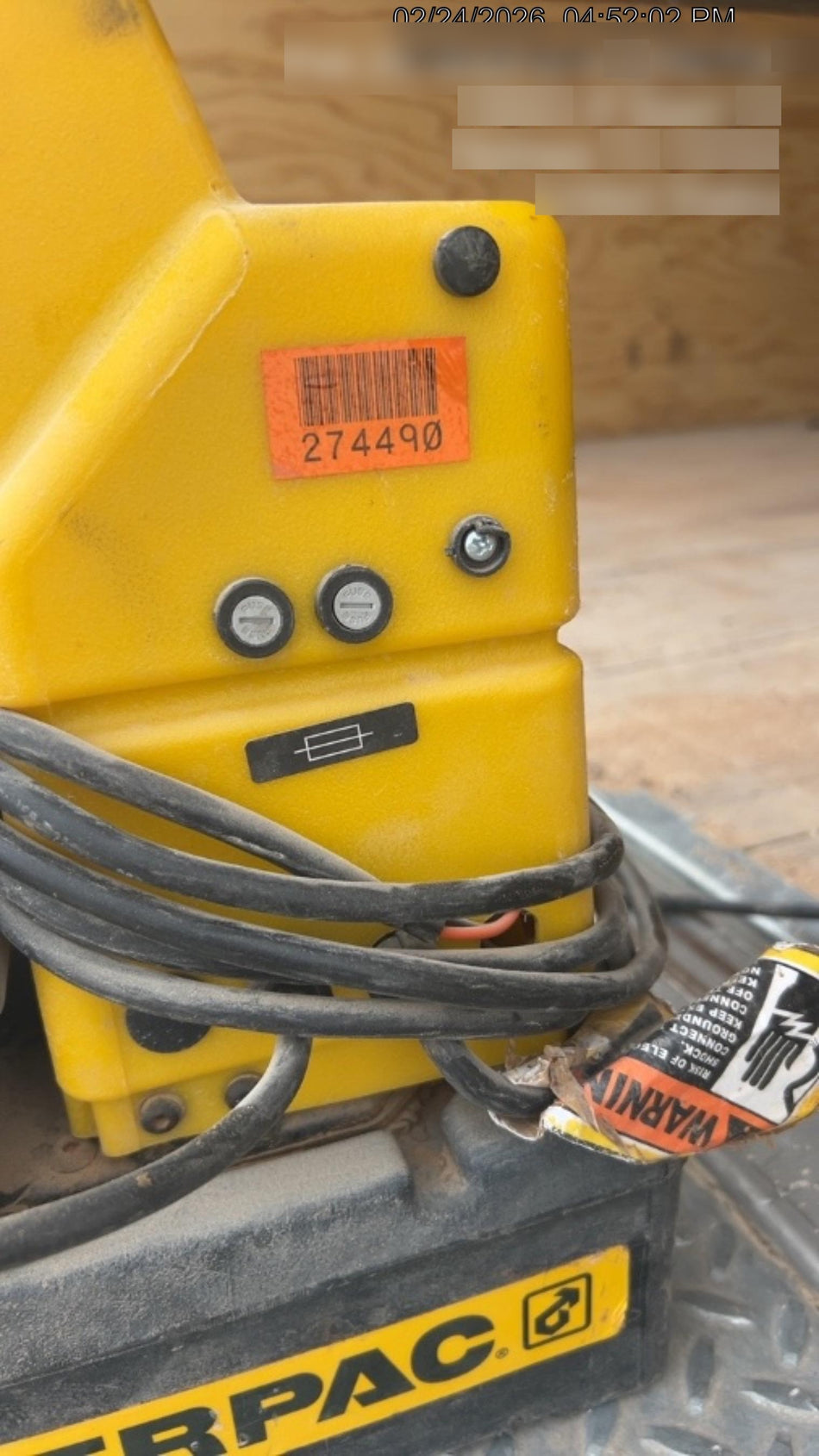 2022 ENERPAC PUD1100B