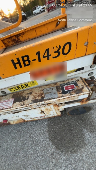 2016 Custom Equipment HB-1430 Standard Rental Specs